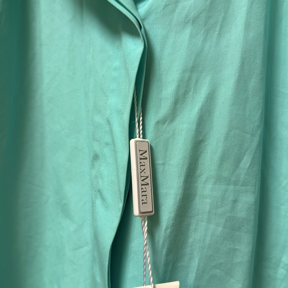 Max Mara Roseto Cotton Poplin Blouse - Picture 10 of 11